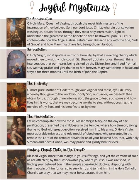 monday rosary mystery|monday mystery rosary guide.